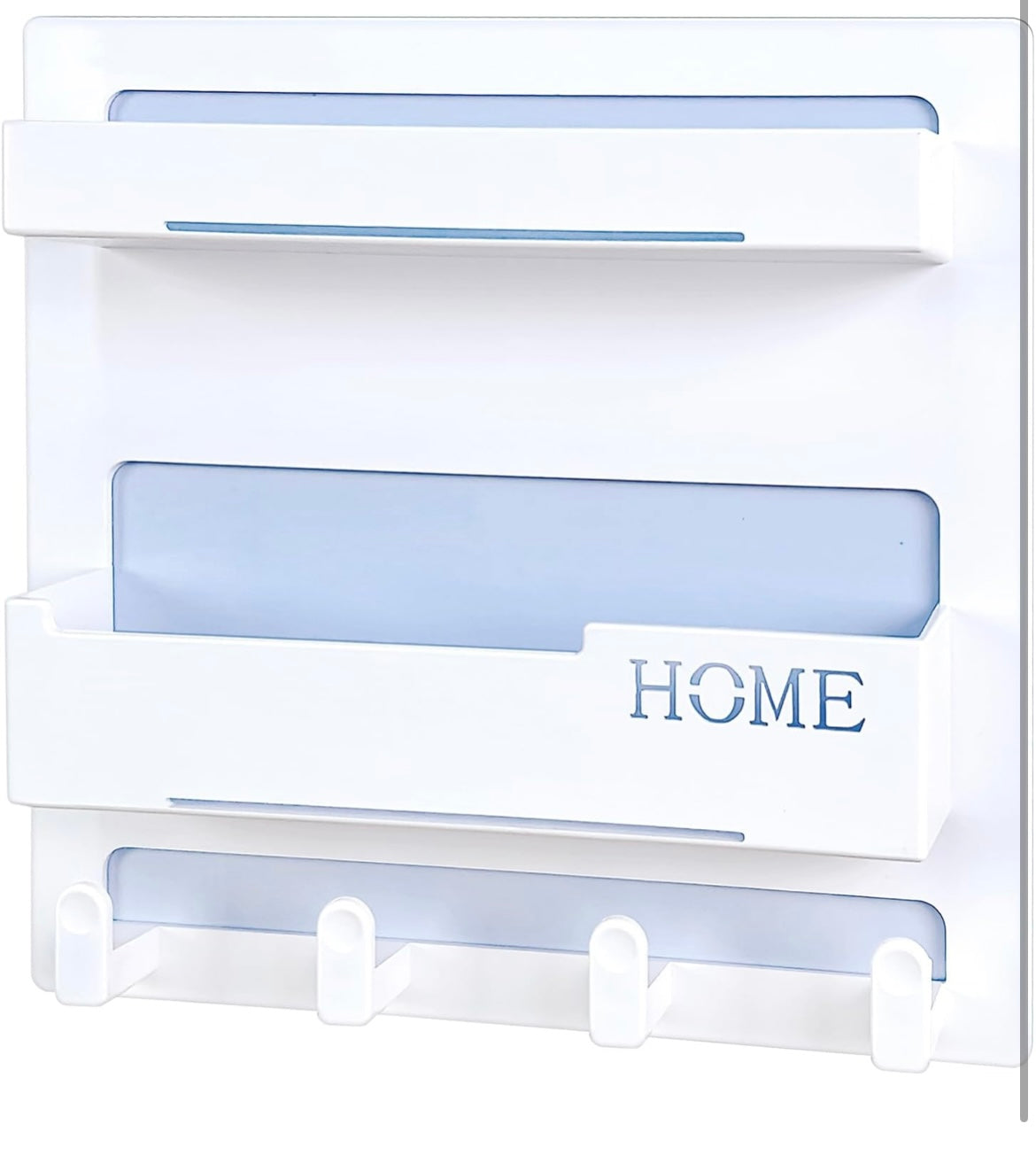 Floating Bedside Shelf – Self-Stick Wall Mount Organizer for Bedroom | Cute Aesthetic Room Decor for Girls, Small Storage Rack for Nightstand Essentials & Cool Accessories