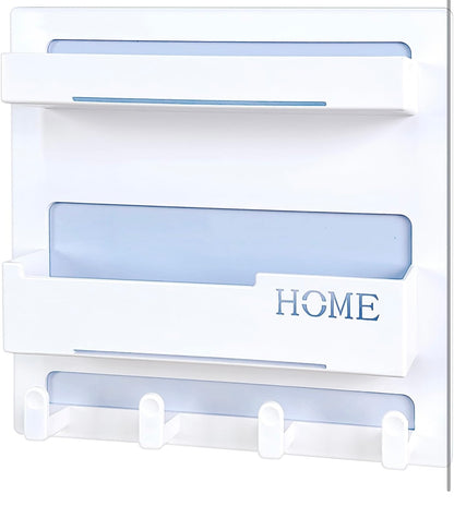 Floating Bedside Shelf – Self-Stick Wall Mount Organizer for Bedroom | Cute Aesthetic Room Decor for Girls, Small Storage Rack for Nightstand Essentials & Cool Accessories